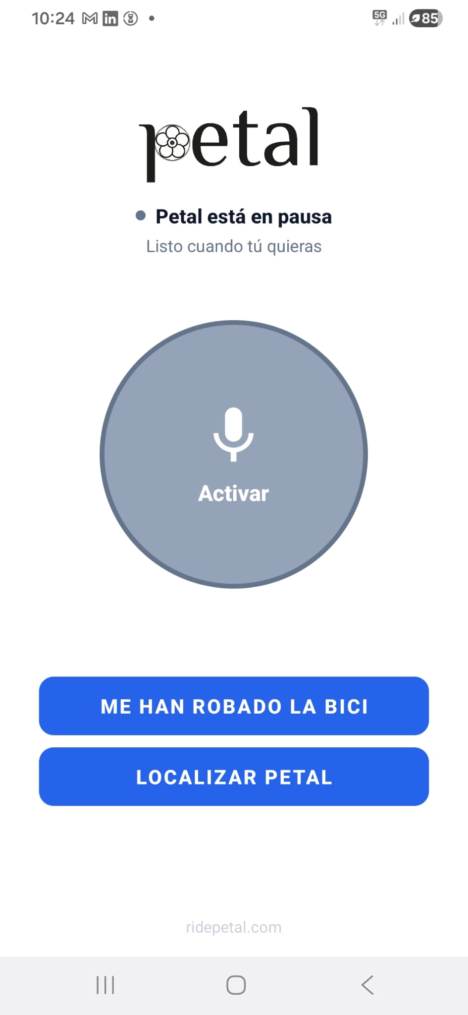 APP PETAL HANDS FREE FOR ANDROID